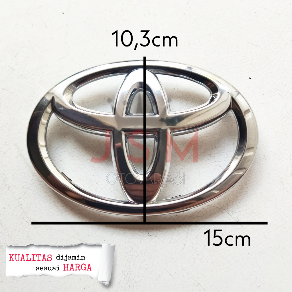 LOGO DEPAN AVANZA GRAND 2015-2018/ LOGO GRILL DEPAN TOYOTA AVANZA