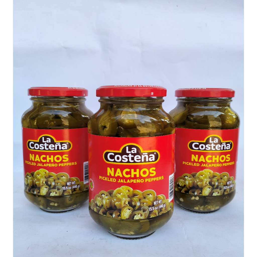 

La Costena Pickled Jalapeno Nachos Slice 440 Gr Free Bubble Wrap dan Dus Tebal