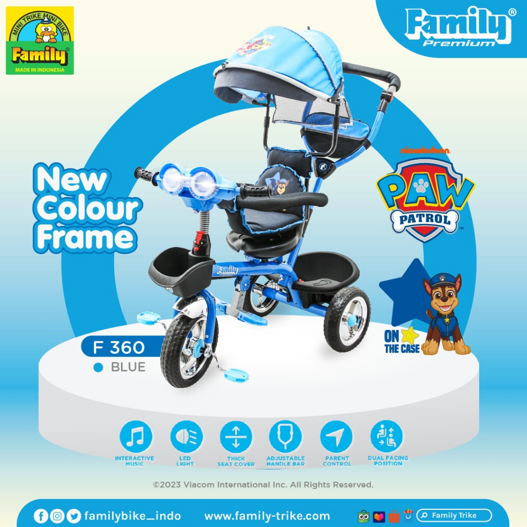 Sepeda Anak Roda Tiga Family 360 H