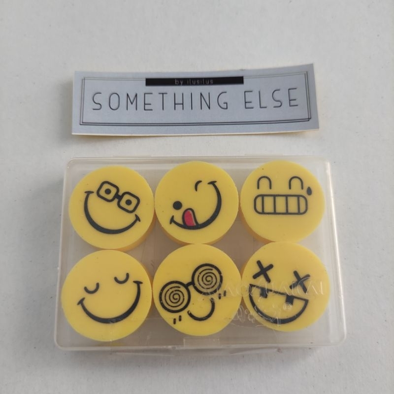 

✨Arvest✨ Penghapus Emoticon / Eraser isi 6 pcs+box