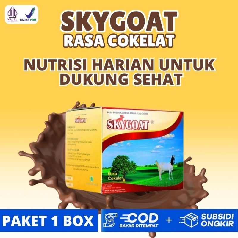 

1 BOX SUSU ETAWA SKYGOAT NUTRISI HARIAN UNTUK DUKUNG SEHAT