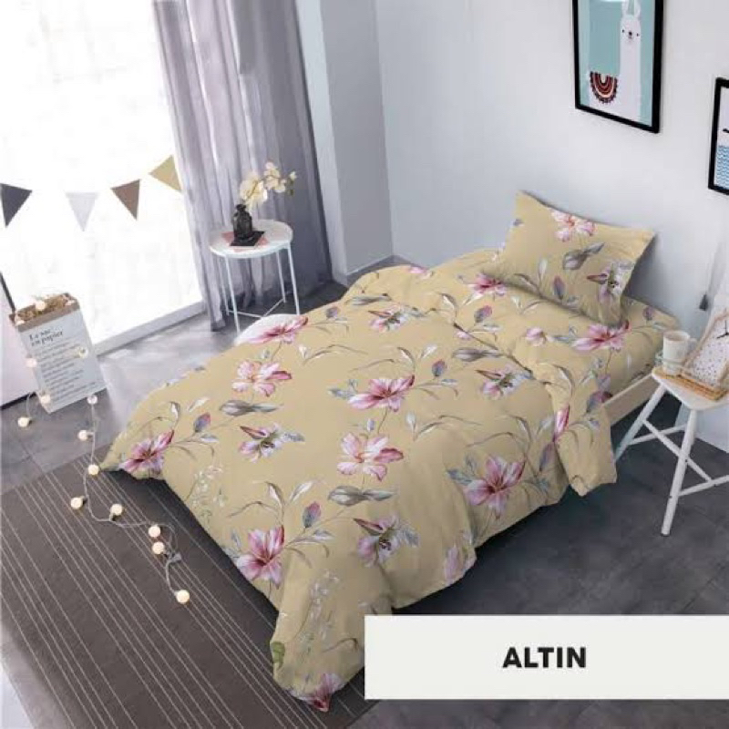 Bedcover Kintakun Single 120x200 T30 Sprei Karet