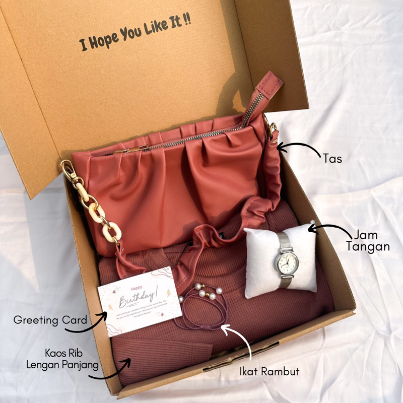 

New Product [A9002]Hampers Gift Box Kayla Bag Kado Tas Cewek/Hadiah Ulang Tahun/Kado