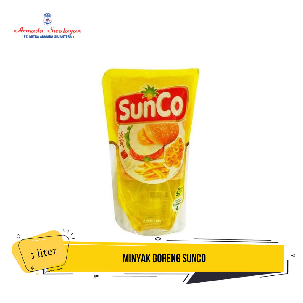 

Minyak Goreng SUNCO 1 Liter | Pouch | Botol