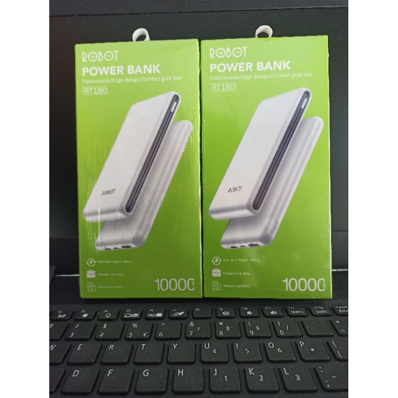 power bank robot RT 180 original 10000 mah
