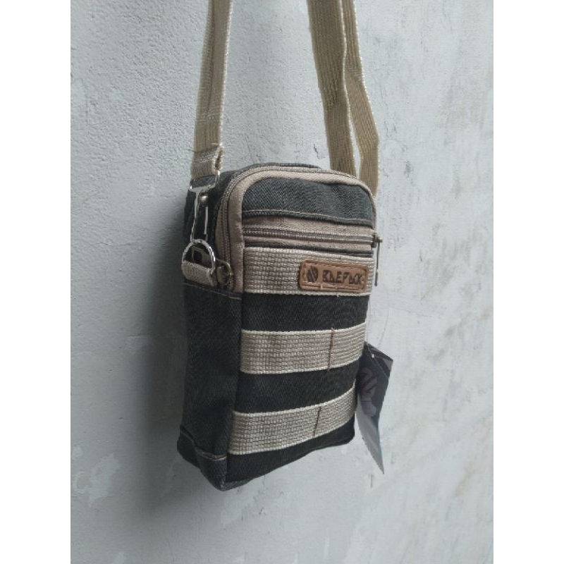 TAS SELEMPANG PRIA BAEPACK BAHAN KANVAS KUAT