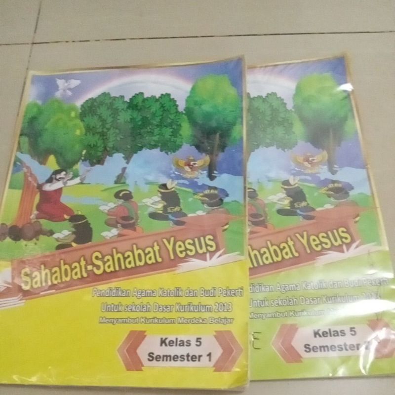 Buku Agama Katolik untuk kelas 5 "Sahabat-Sahabat Yesus"