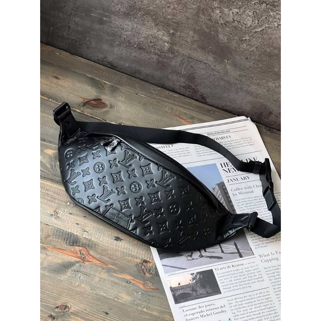 DISCOVERY BUMBAG MONOGRAM SHADOW - BLACK