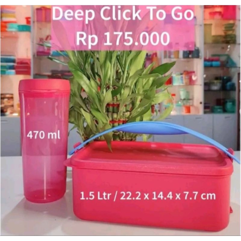ctg deep tupperware click to go tupperware rantang tupperware