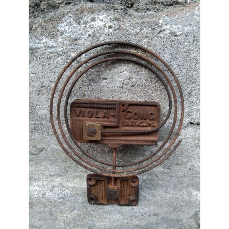 senar jam dinding jadul antik viola gong
