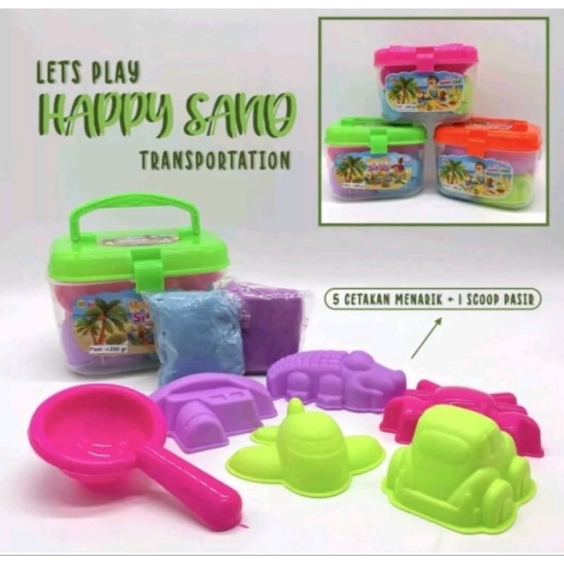 MAINAN PASIR - PASIRAN ANAK BOX MAINAN PASIR DAN CETAKAN BOX ANAK