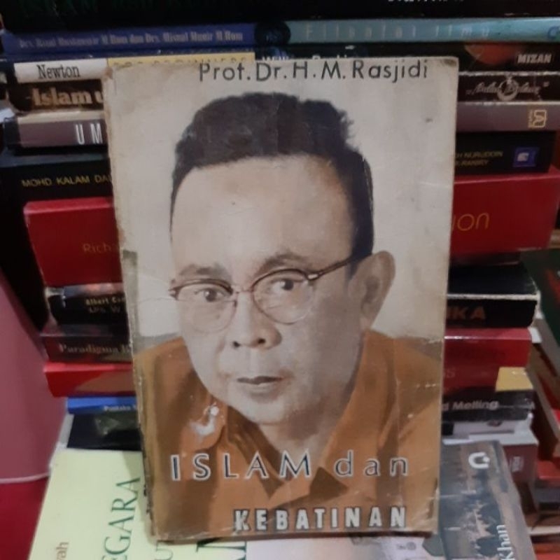 Buku Islam dan kebatinan. Prof. Dr. H. M. Rasjidi