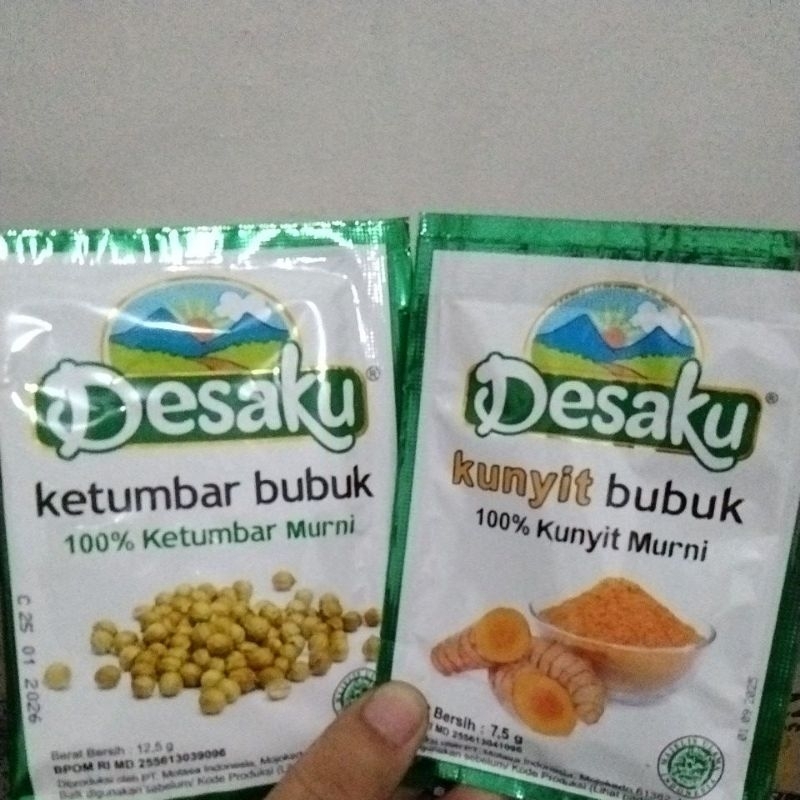 

DESAKU KETUMBAR BUBUK DAN KUNYIT BUBUK