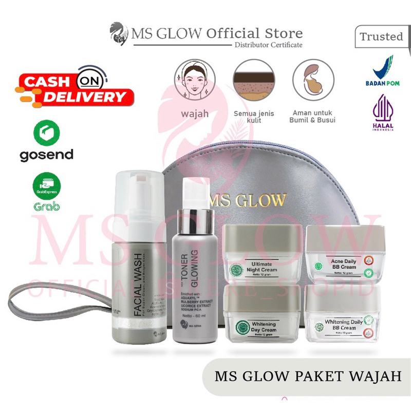 PAKET MS GLOW ORIGINAL MS GLOW