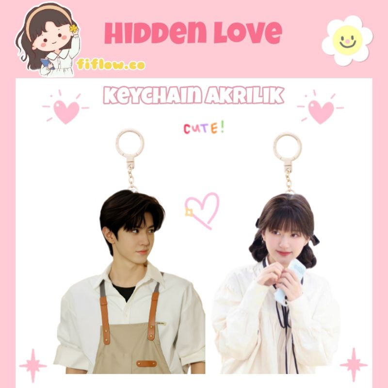 Gantungan Kunci Chen Zhe Yuan Duan Jiaxu Sang Zhi Hidden Love