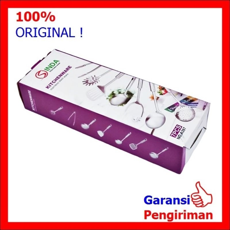 Sodet Set Sutil Set Stainless 7 Pc SA2210