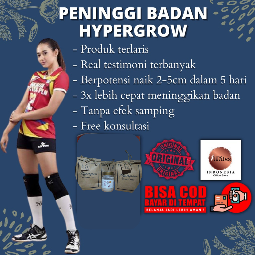 

PENINGGI BADAN HYPERGROW - PENINGGI BADAN TIENS ORIGINAL 100% - PENINGGI BADAN AMPUH
