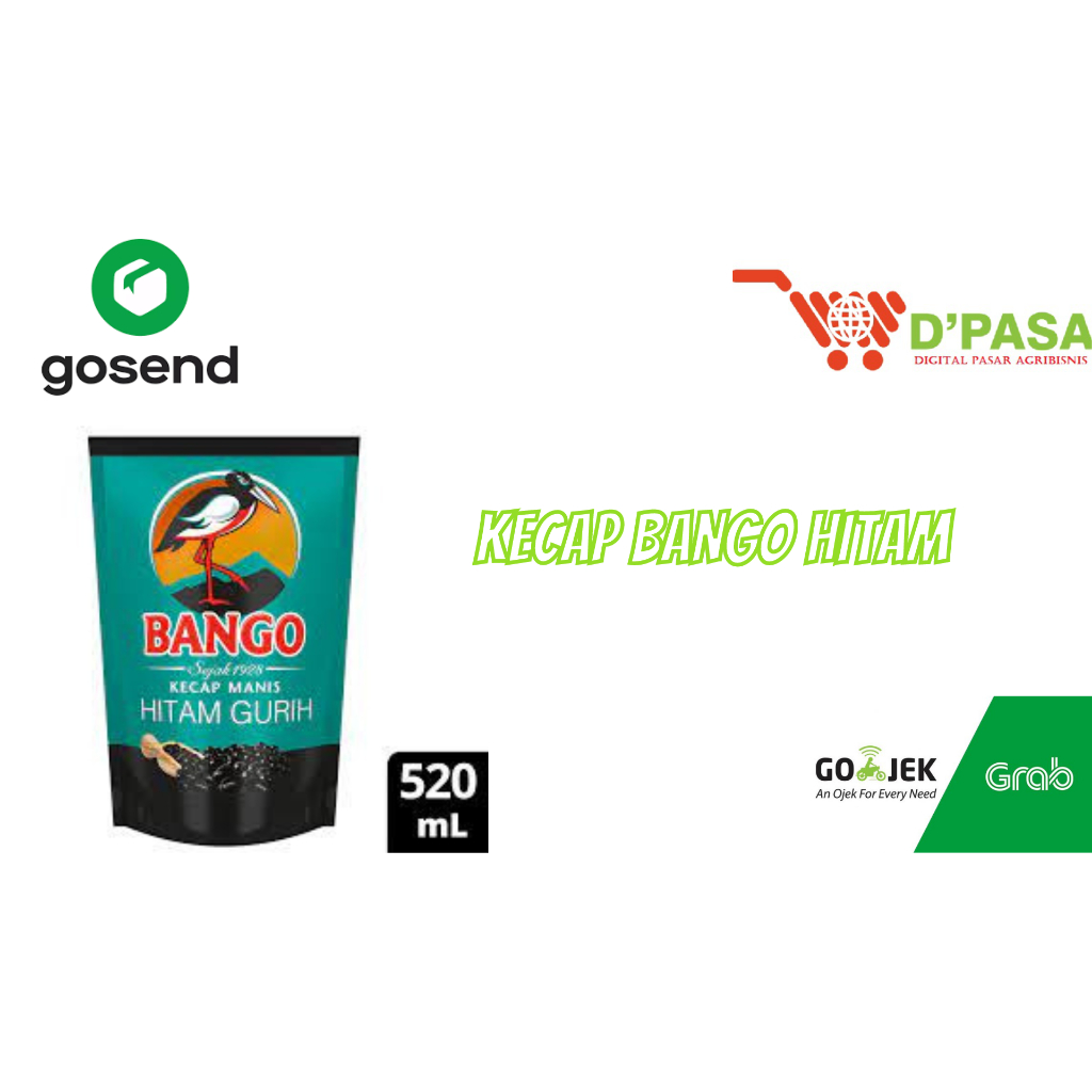 

KIRIM INSTAN Bango Kecap Manis Hitam Gurih 520ml