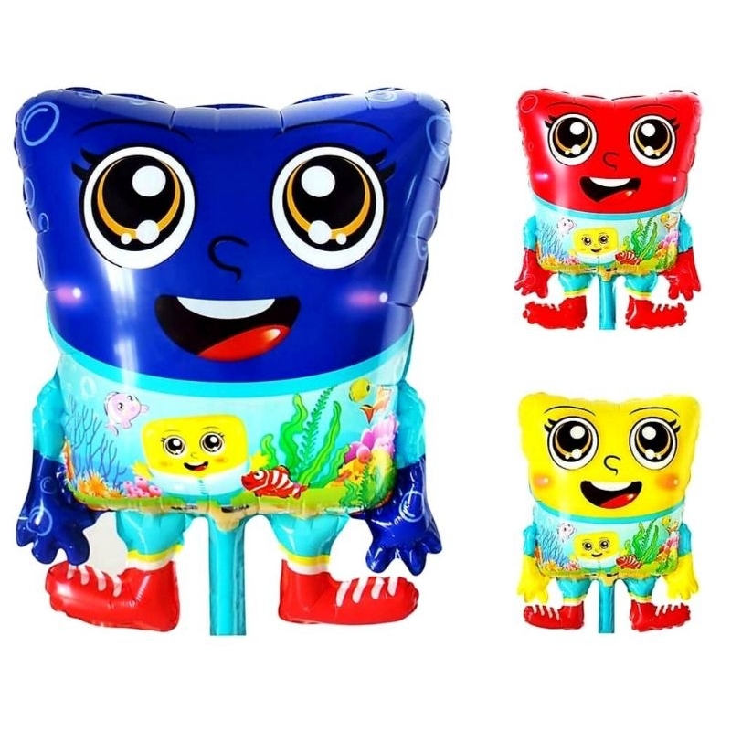 SPONGEBOB BARU ( BALON GAS/FOIL/ TERBANG/ KARAKTER)