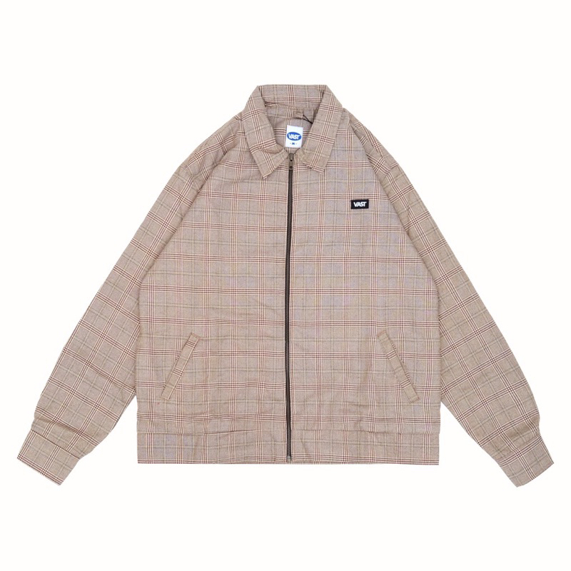 vast flanel jacket brown