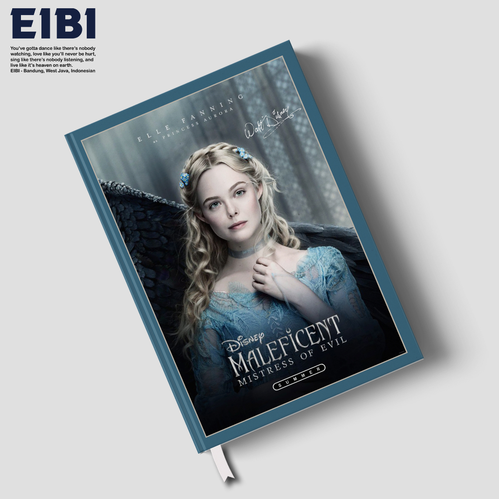 

Eibibook Buku Tulis Catatan Notebook Hardcover Disney Series Maleficent Princess Aurora