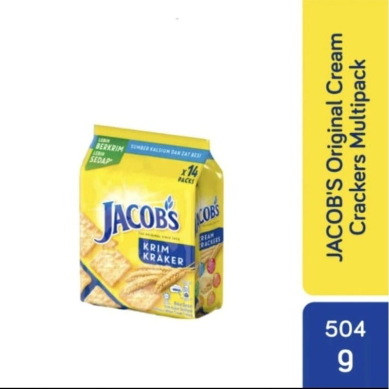 

Jacobs Cream Crakers Multipack Original