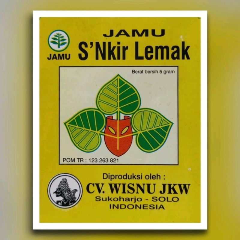 

Jamu SINGKIR LEMAK