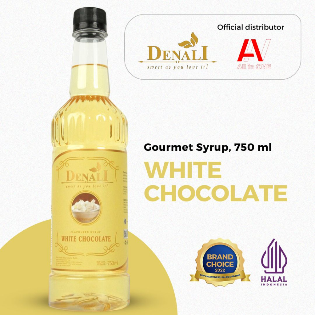 

Syrup Denali 750 ml - White Chocolate