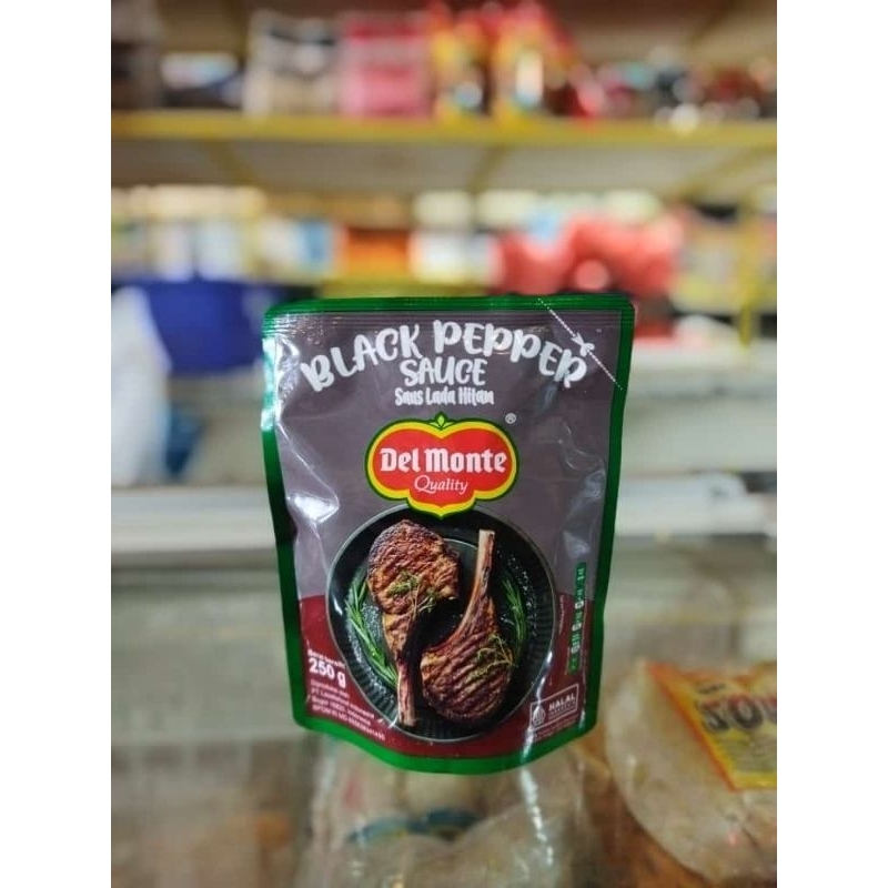 

Del Monte BlackPepper Sauce 250g saus lada hitam