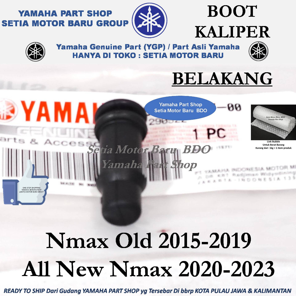 Boot Kaliper Karet Belakang Nmax N Max Old All New Nmax N Max Ori Asli Yamaha Bandung