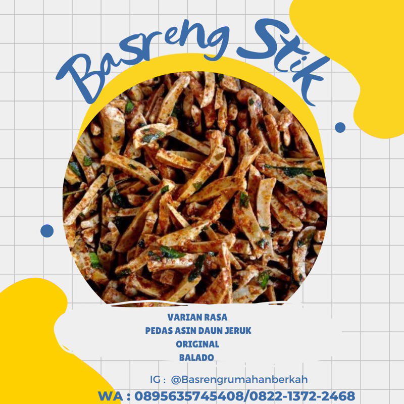 

500GR BASRENG ( BAKSO GORENG ) TIPIS DAN STICK CRISPY