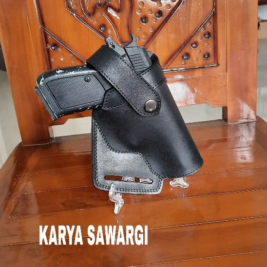 Holster Sarung pistol kulit makarov