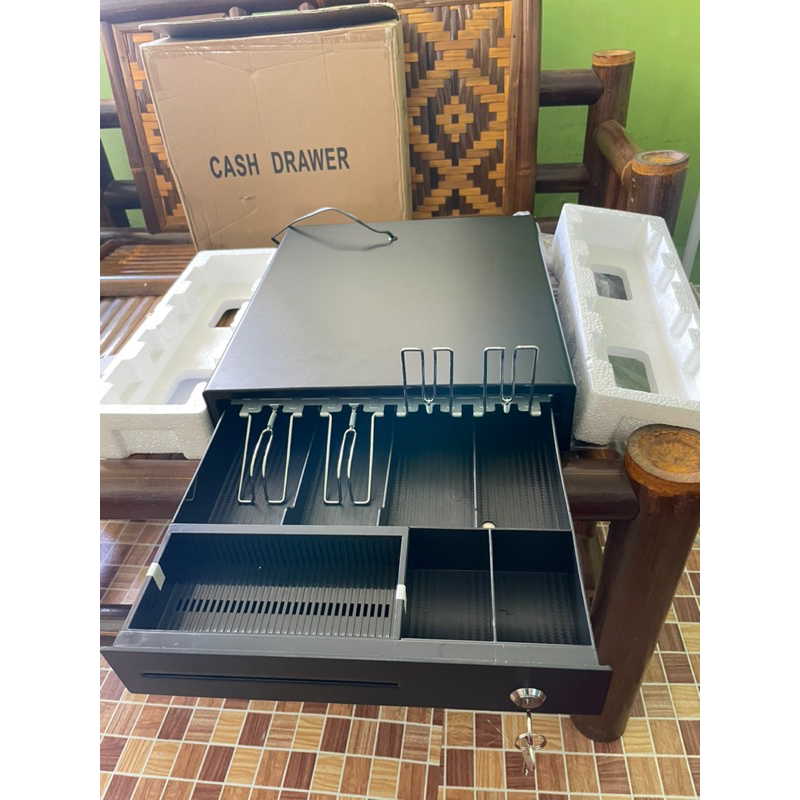 

CASH DRAWER / LACI KASIR / LACI UANG EPPOS RJ- 11 (37 x 33 Cm )