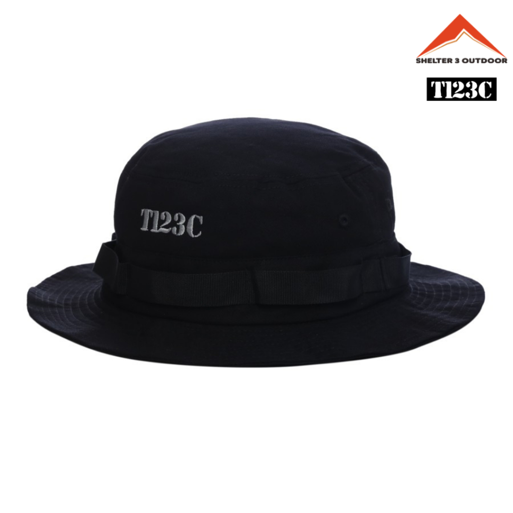 Topi Rimba Jungle Hat Black