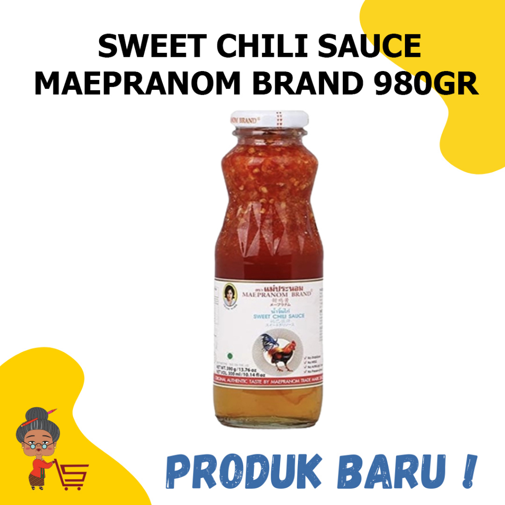 

SWEET CHILI SAUCE MAEPRANOM BRAND 980GR / MAEPRANOM SAUS CABE