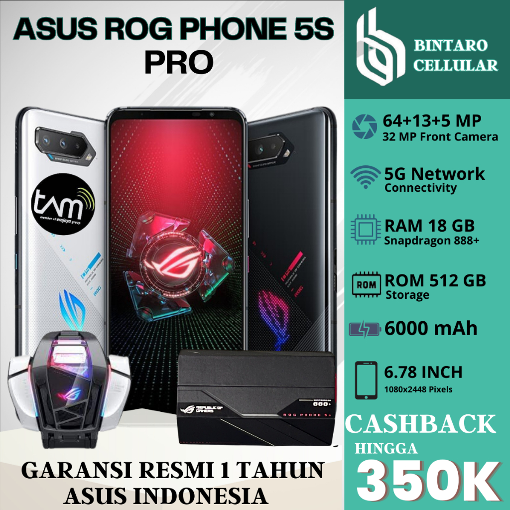 Jual Asus ROG Phone 5 Terlengkap & Harga Terbaru Juni 2024 ...