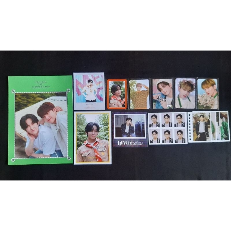 (BACA DESC) Postcard Photocard Treasure Summer Camp Welcol Blooming Mashiho