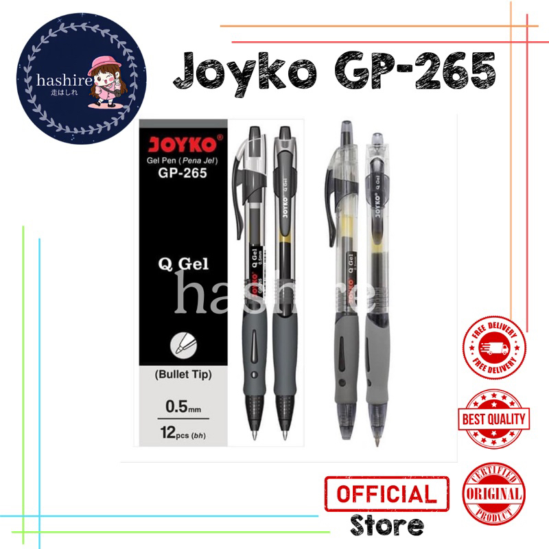 

Gel Pen Pulpen Pena Joyko GP-265 Q Gel 0.5 mm