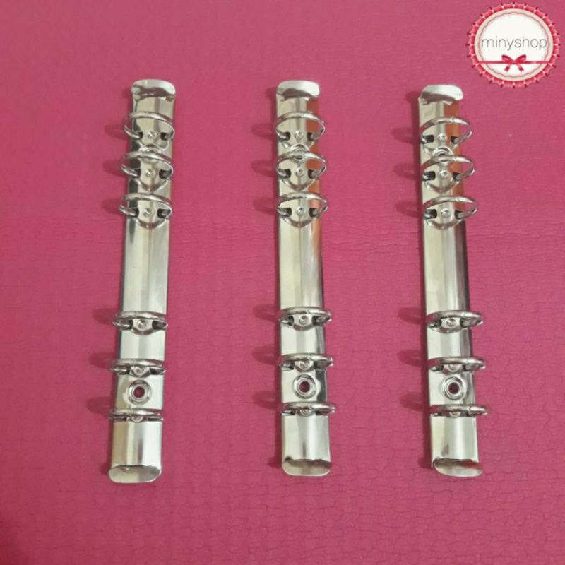 

Ring Mekanik Binder A6/Agenda 6 Lubang/18cm