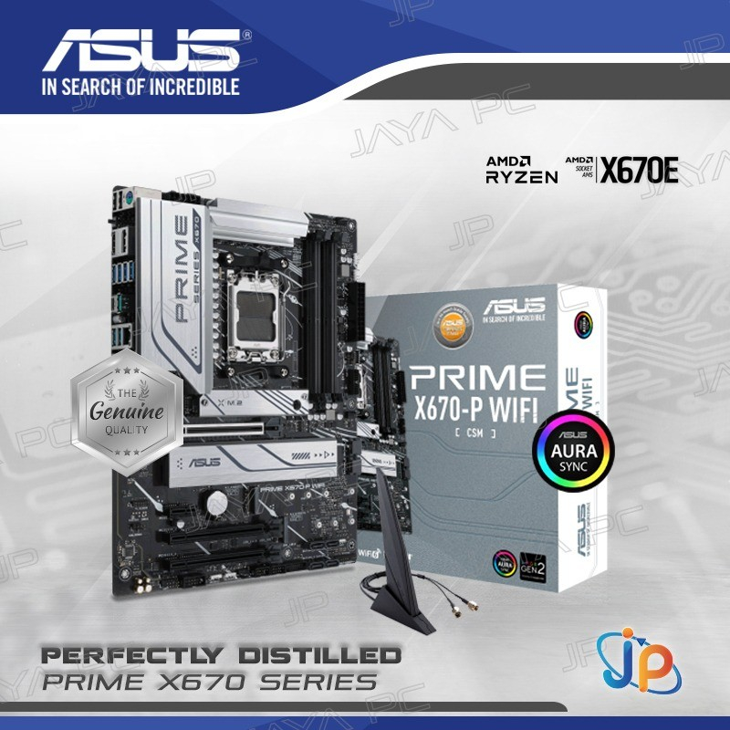 Motherboard ASUS PRIME X670-P WIFI-CSM (AM5, AMD, X670, USB3.2, SATA3)