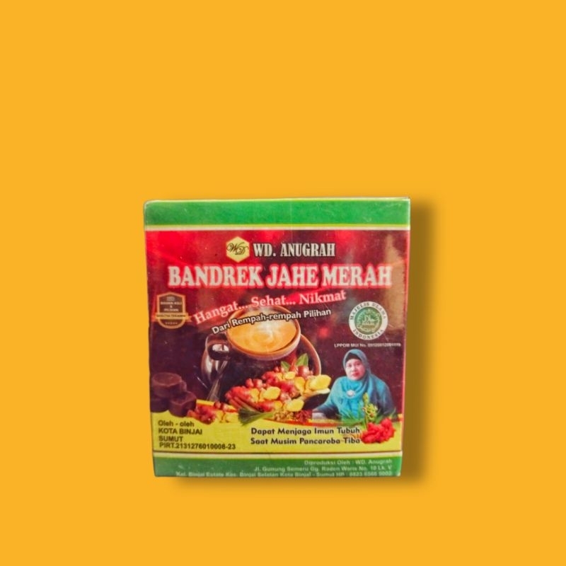 

Bandrek Jahe Merah 5 Sachet
