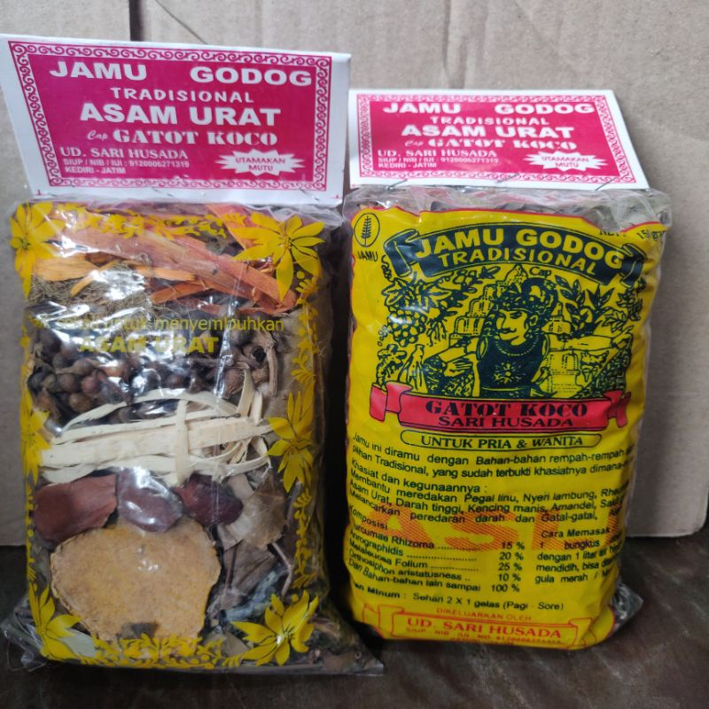 

Jamu Godok Asam Urat Cap Gatot kaca