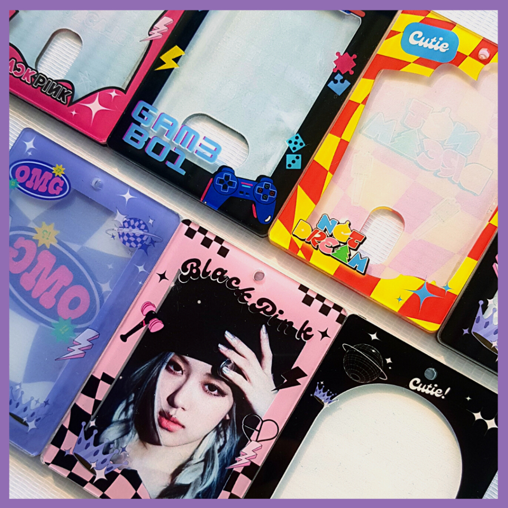 PHOTOCARD HOLDER / ACRYLIC PHOTOCARD PC HOLDER / KPOP / CUSTOM/ PHOTOCARD / IDOL / AKRILIK PHOTOCARD