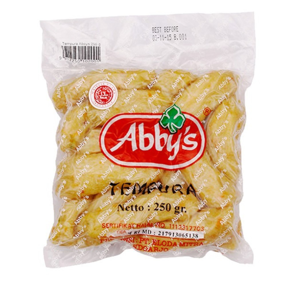 

ABBYS TEMPURA IKAN & UDANG 250GR