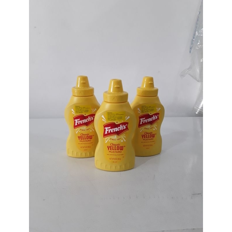 

FRENCH CLASSIC YELLOW MUSTARD 8 OZ / 225gr