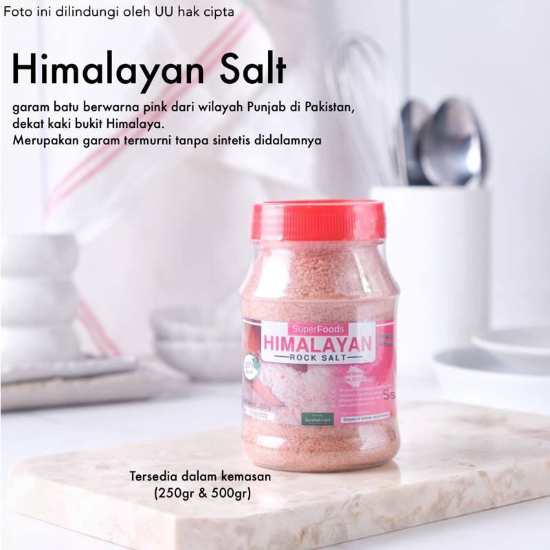 

himalayan Salt (garam himalaya)