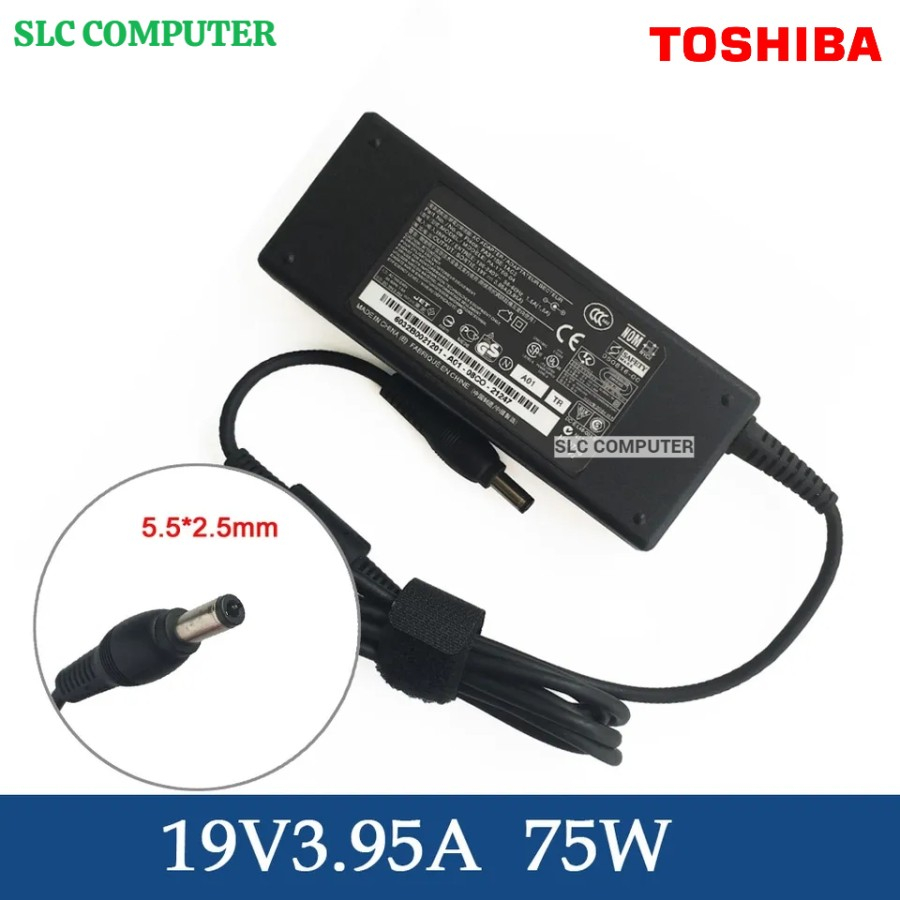 Adapter Toshiba L630 L300 L650 R800 M900 Satellite PA-1750-04 PA-1750