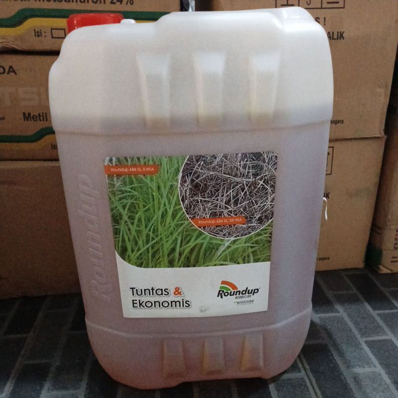 roundup 486sl herbisida 20 liter