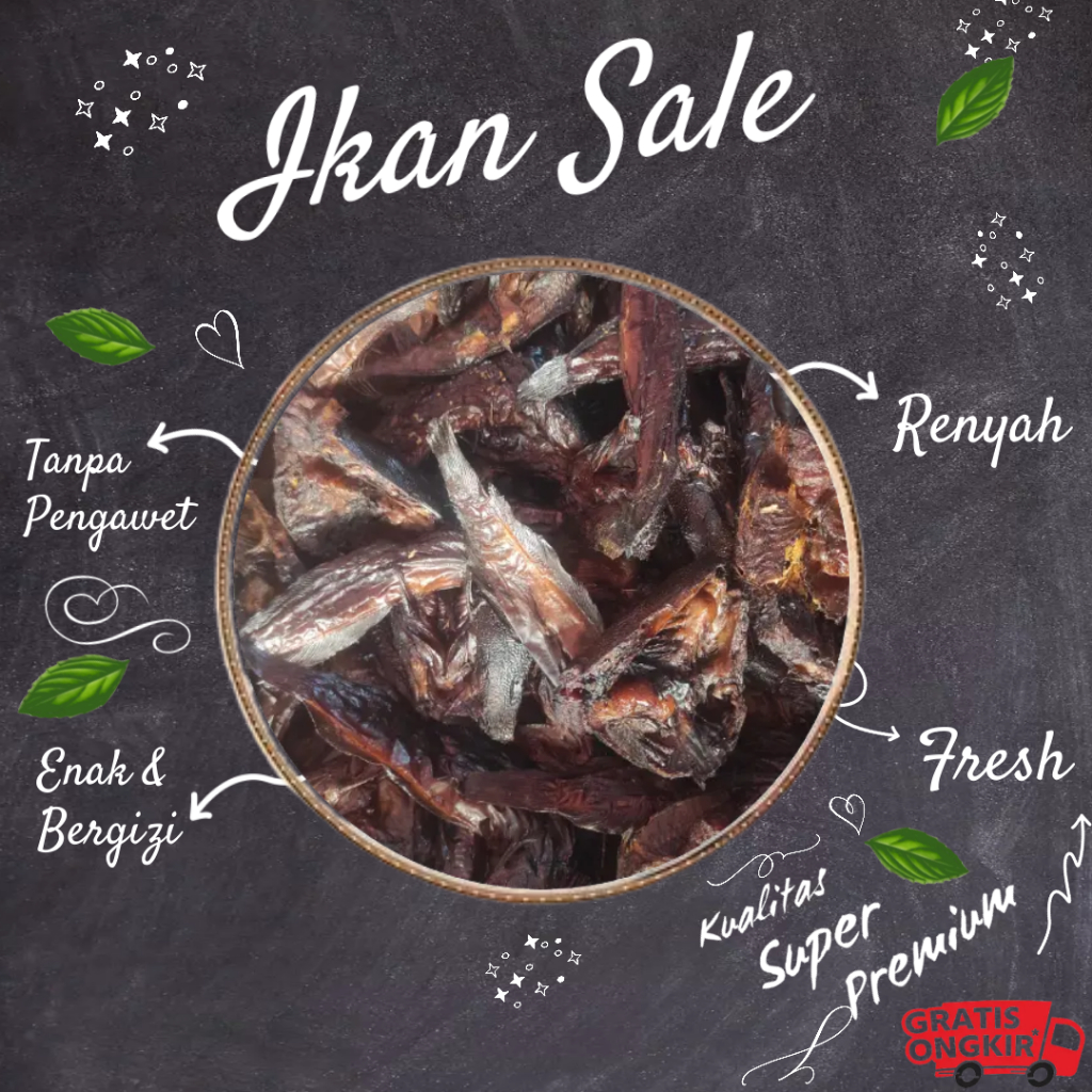 

Ikan Sale Asap 1kg Kualitas Super Premium