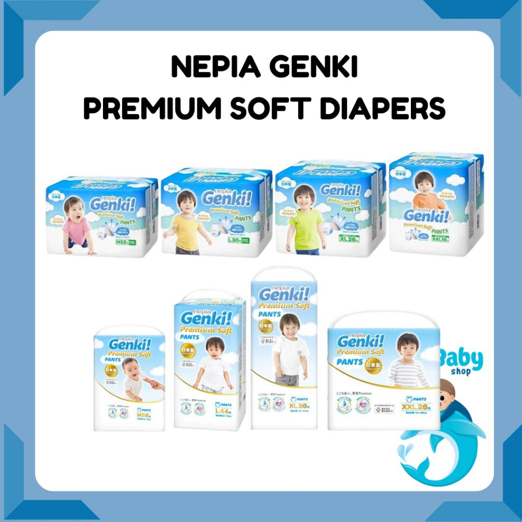 Diaper - Nepia Genki Pants